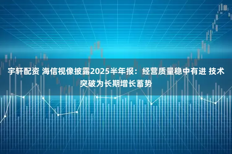 宇轩配资 海信视像披露2025半年报：经营质量稳中有进 技术突破为长期增长蓄势